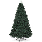 7.5' Pre-Lit Artificial Spruce Christmas Tree Multicolor Lights Festival Holiday