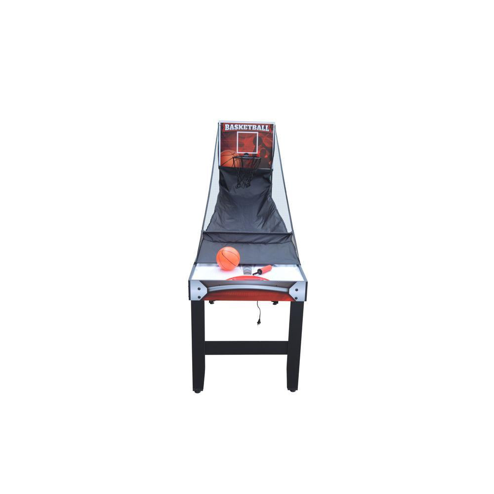 54 in. Scout 4-in-1 Multi-Game Table with Basketball, Air Hockey, Table Tennis and Dry Erase Board