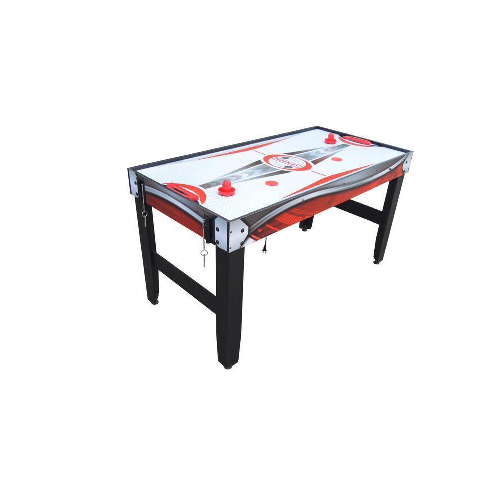 54 in. Scout 4-in-1 Multi-Game Table with Basketball, Air Hockey, Table Tennis and Dry Erase Board