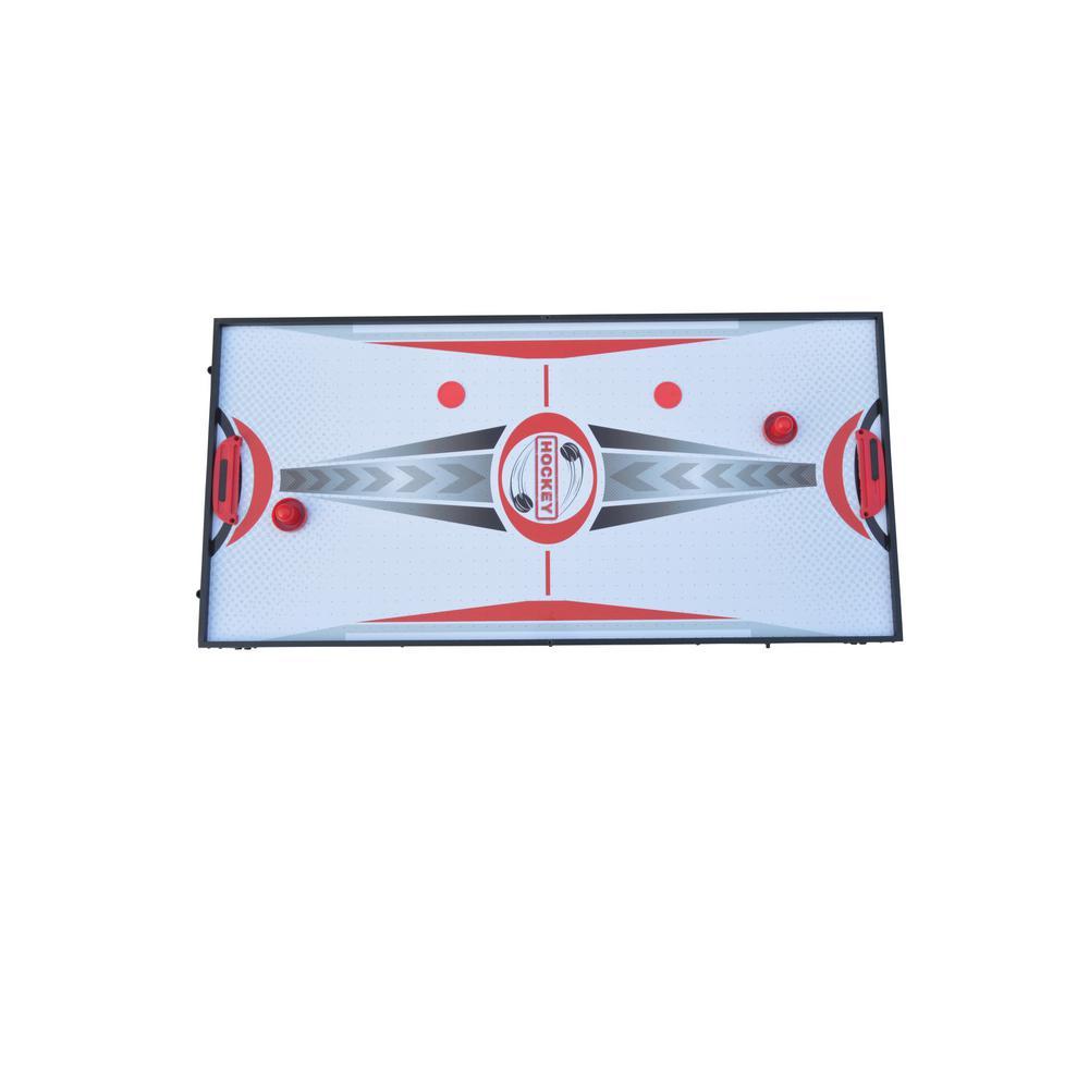 54 in. Scout 4-in-1 Multi-Game Table with Basketball, Air Hockey, Table Tennis and Dry Erase Board