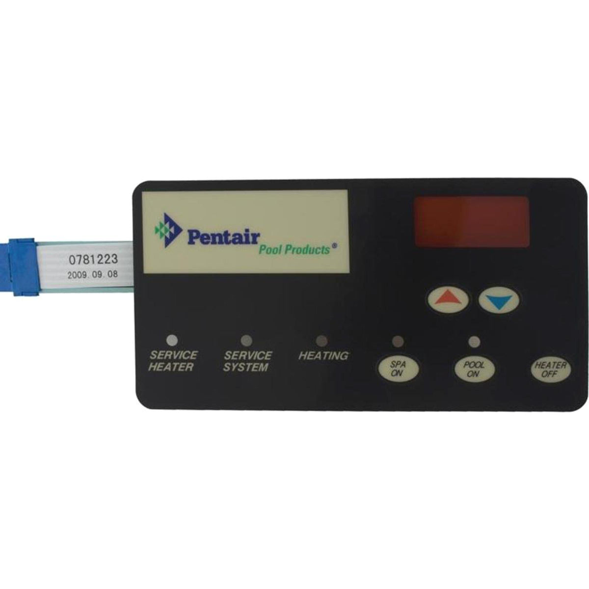 Pentair Switch Membrane Pad Replacement for MasterTemp Pool or Spa Heater