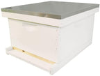 10-frame complete painted hive kit, assembled, made in the usa