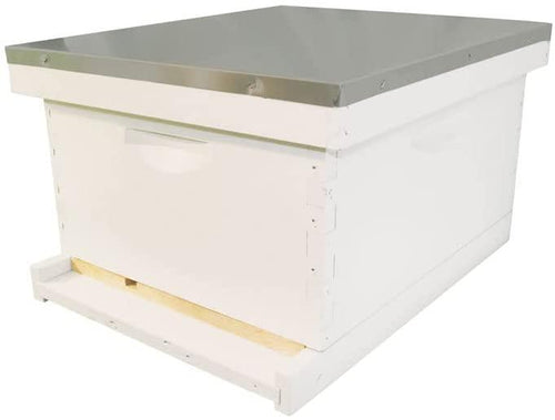 10-frame complete painted hive kit, assembled, made in the usa
