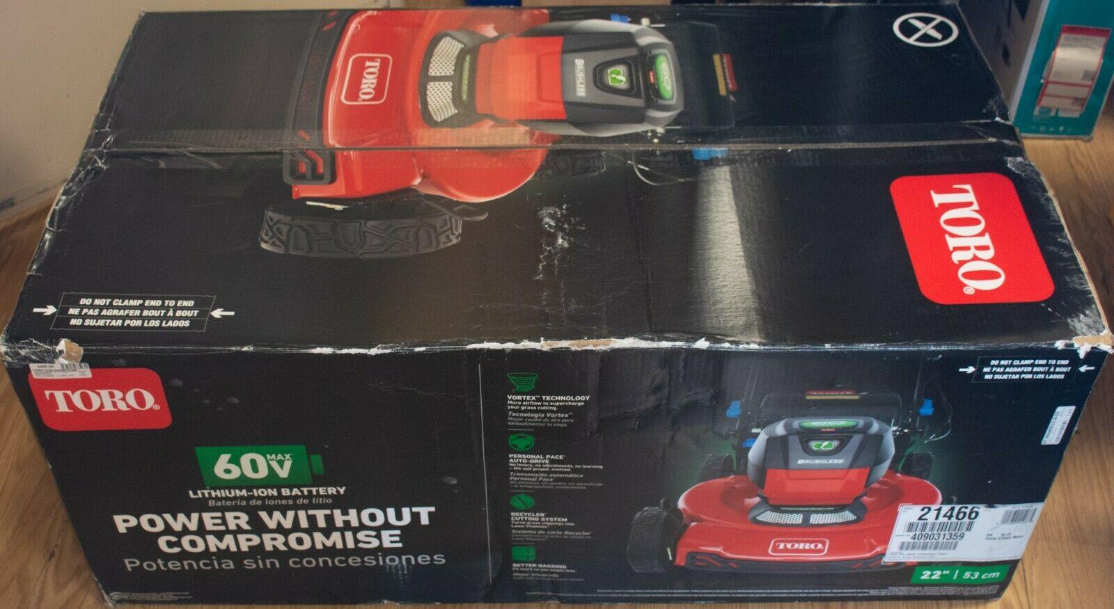 (MA4) Recycler Mower 22" SmartStow 60V Max Lithium Ion Cordless Walk Behind