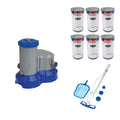 bestway pool filter pump + pool cleaning + kit + filter cartridge iv/b (6 pack)
