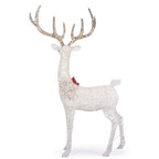 8.5 ft Warm White LED Giant Buck with Bow Holiday Yard Decoration