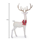 8.5 ft Warm White LED Giant Buck with Bow Holiday Yard Decoration