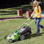New GreenWorks 25302 40V Twin Force Lawn Mower w/ battery and charger