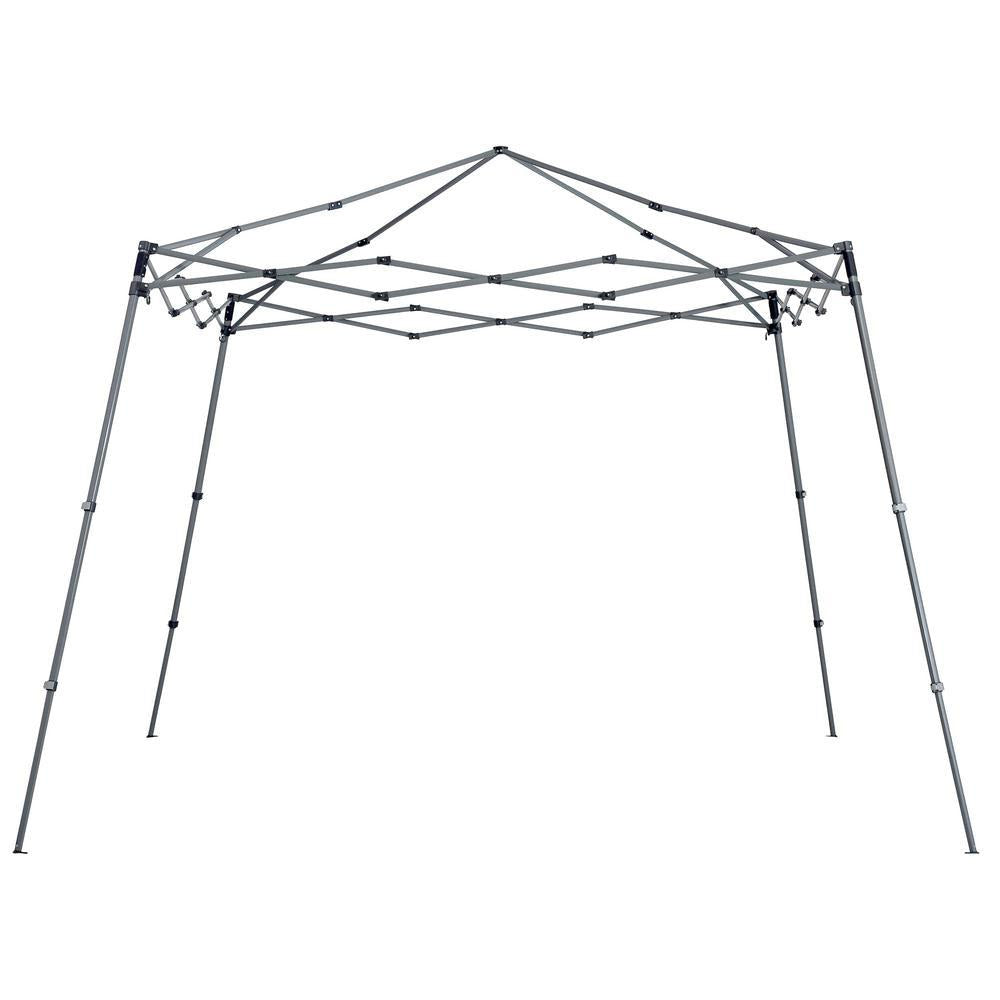 10 ft. x 10 ft. Black Slant Leg Canopy