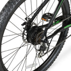 Hyper Bicycles E-Ride Electric Pedal Assist Mountain Bike, 29" Wheels, Black