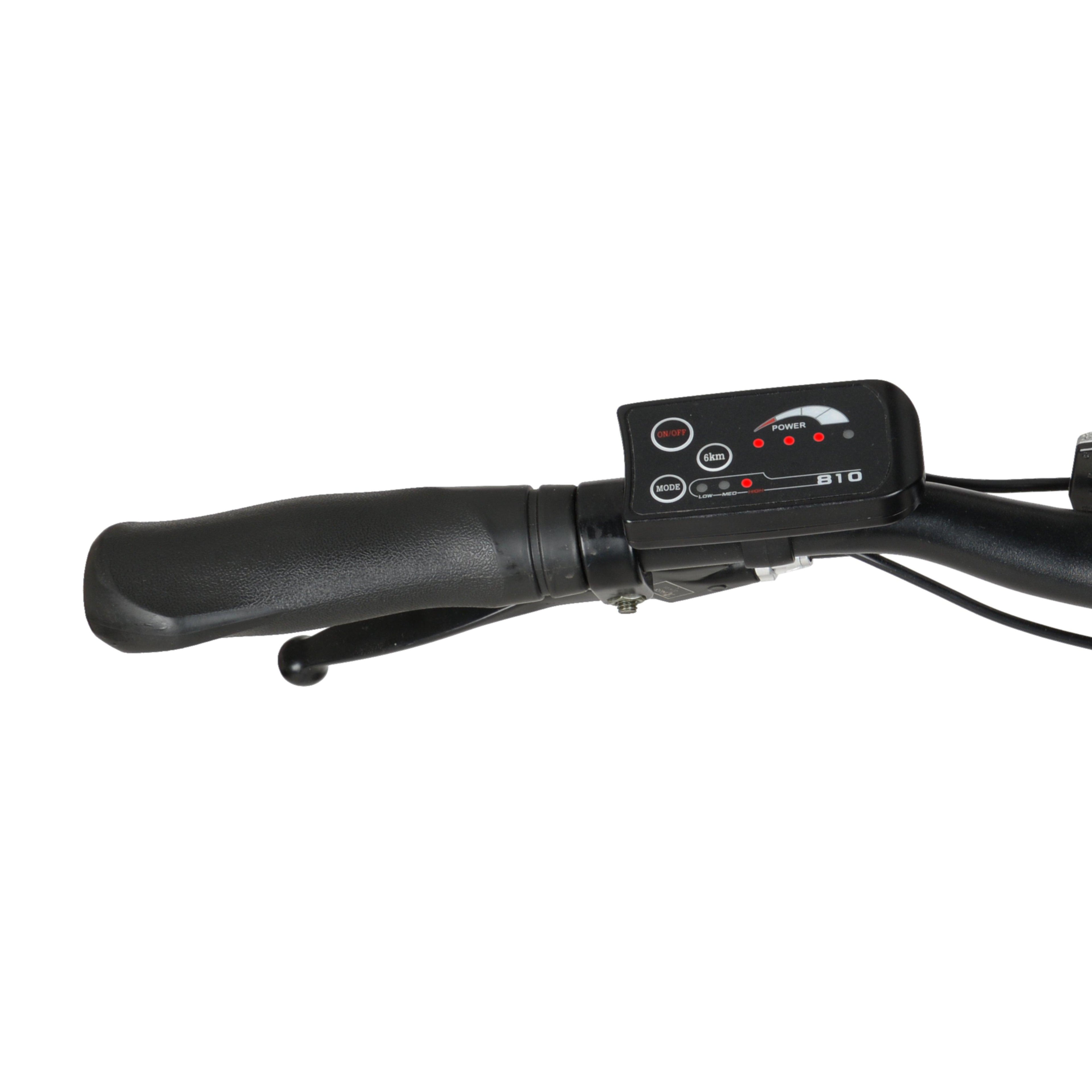 Hyper Bicycles E-Ride Electric Pedal Assist Mountain Bike, 29" Wheels, Black