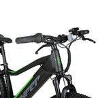 Hyper Bicycles E-Ride Electric Pedal Assist Mountain Bike, 29" Wheels, Black