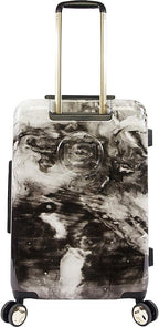 Luggage Teresa 3pc Spinner Suitcase Set, Black Marble, One Size