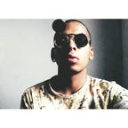 Steampunk Round Metal Double Metal Sunglasses