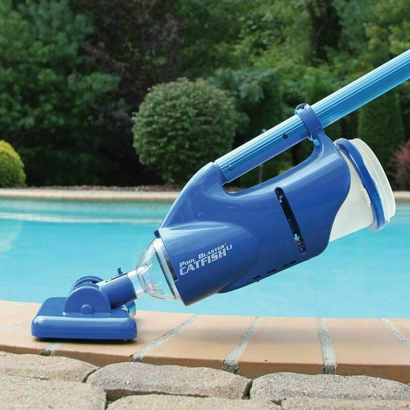 pool blaster water tech catfish rechargeable, battery-powered, swimming blue