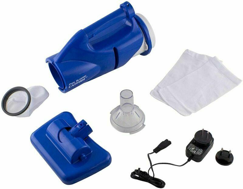 pool blaster water tech catfish rechargeable, battery-powered, swimming blue