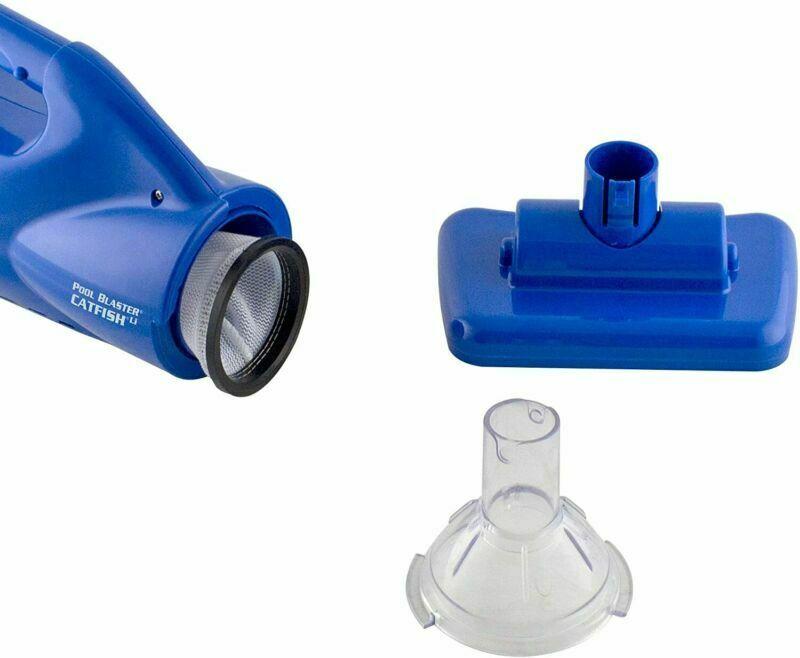pool blaster water tech catfish rechargeable, battery-powered, swimming blue