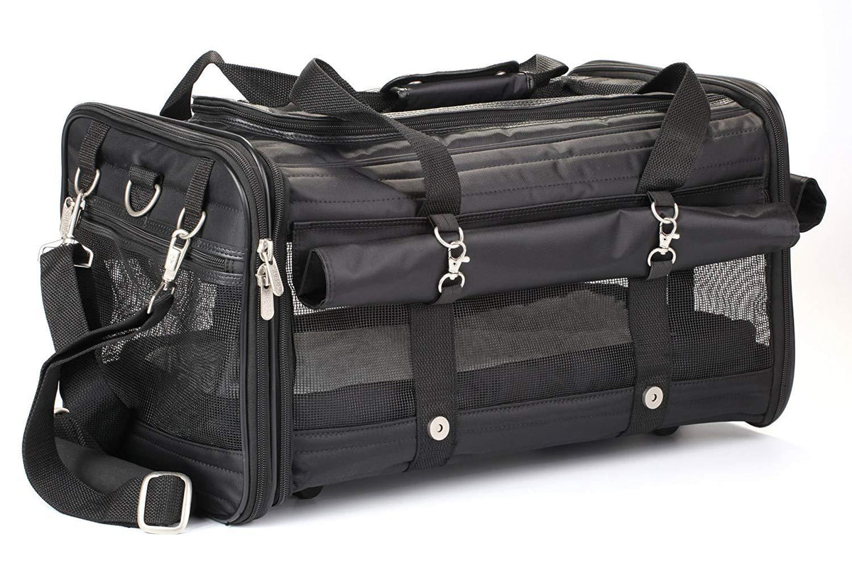 Airline Approved Sherpa On Wheels Deluxe Pet Carriers For Travel Ease