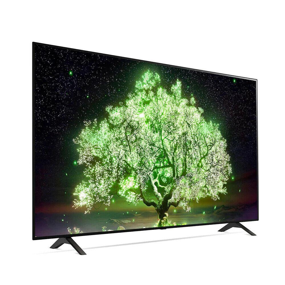lg 48 inch a1 series 4k hdr smart tv w/ai thinq 2021 bundle with lg sk1 soundbar