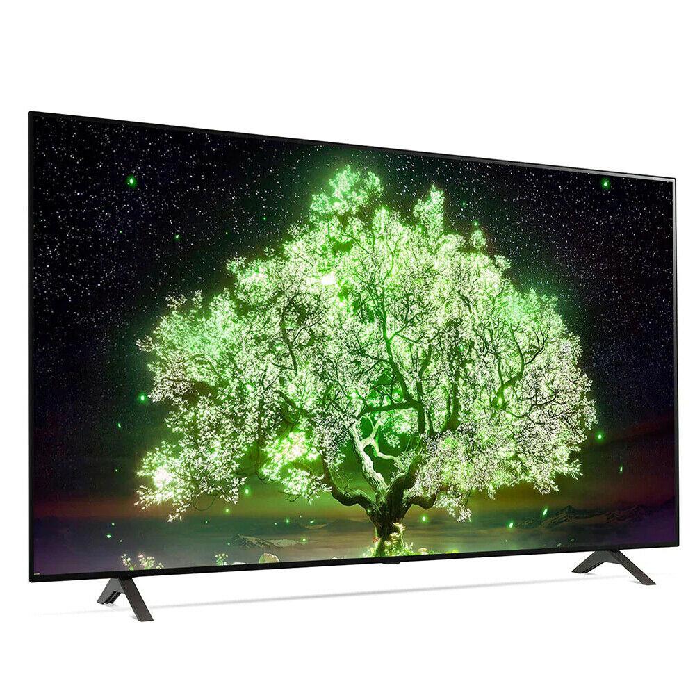 lg 48 inch a1 series 4k hdr smart tv w/ai thinq 2021 bundle with lg sk1 soundbar