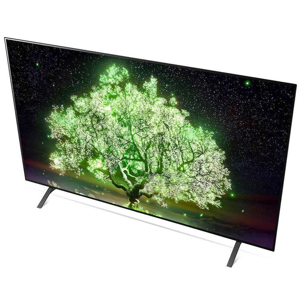 lg 48 inch a1 series 4k hdr smart tv w/ai thinq 2021 bundle with lg sk1 soundbar