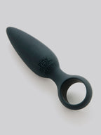 Fifty Shades of Grey Something Forbidden Silicone Butt Plug, Grey
