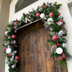 9 ft. Pre-Lit LED Frosted Wonderland Garland