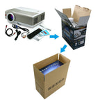 hd android wifi projector home theater proyector 150'' movie tv youtube netflix