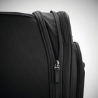 Pro Travel Softside Expandable Luggage with Spinner Wheels, Black, Carry-On 21-Inch