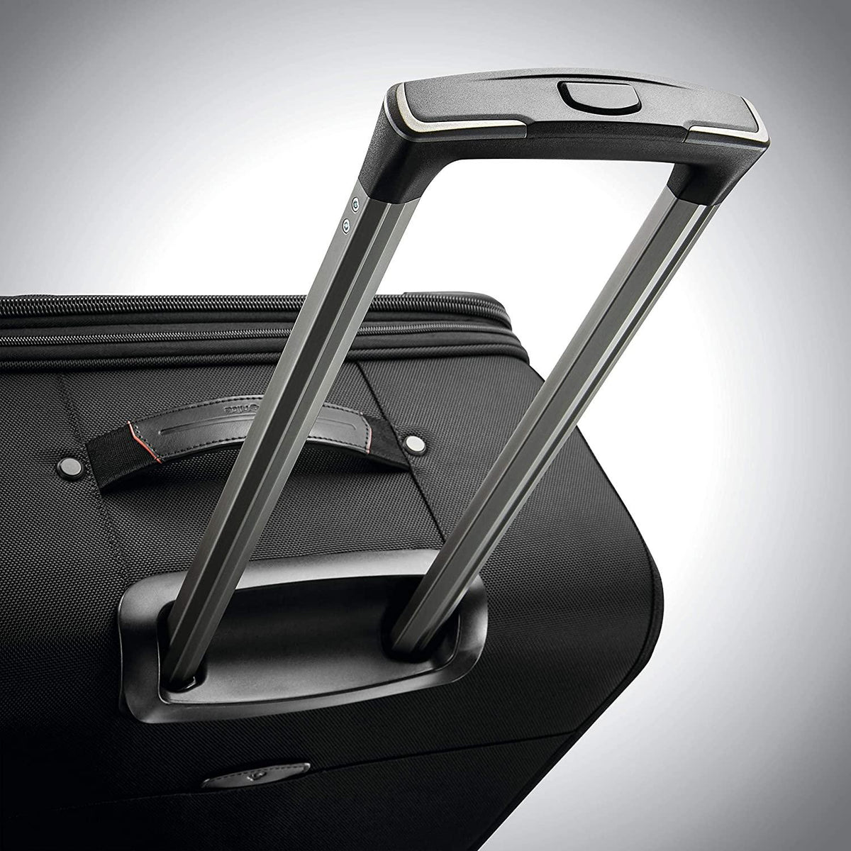 Pro Travel Softside Expandable Luggage with Spinner Wheels, Black, Carry-On 21-Inch