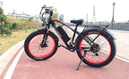 Cyrusher XF650 1000W Electric Mountain Bike 264 inch Fat Tire e-Bike 7 Speeds Beach Cruiser Mens Sports Mountain Bike for Adults,48V 13AH Lithium Battery Beach Cruiser for Adults