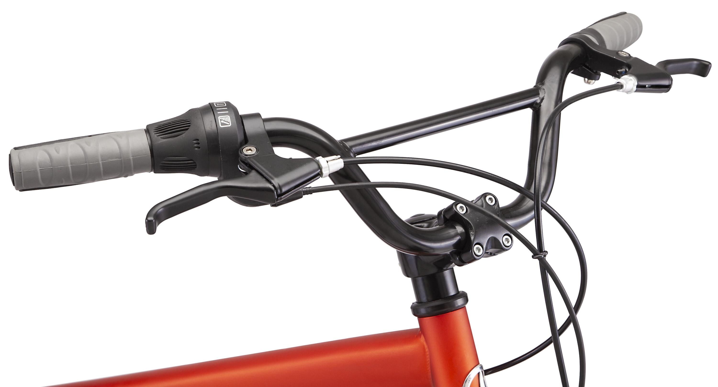 Schwinn BellComfort Hybrid Bike, 7-Speeds, 27.5 In. Wheels, Orange