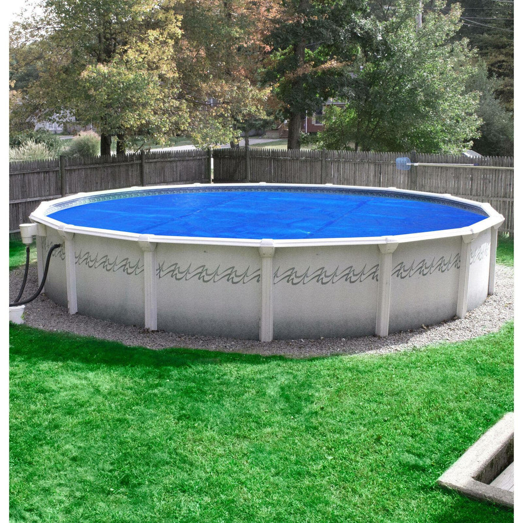 robelle heavy-duty solar cover for above ground swimming pools, 15-foot pools