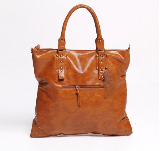 100% PU Leather Vintage Fashion Shoulder Bag