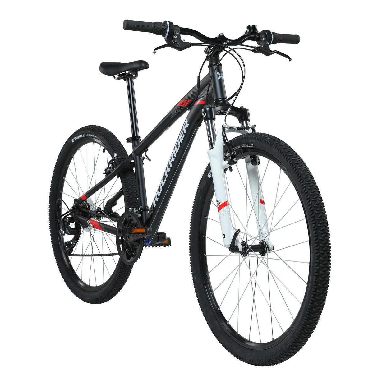 Decathlon Rockrider ST 100, 27.5 Inch Mountain Bike, Small, Black
