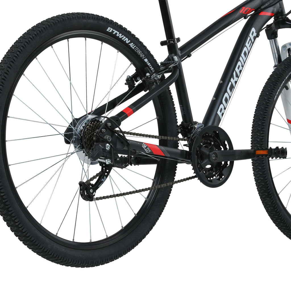 Decathlon Rockrider ST 100, 27.5 Inch Mountain Bike, Small, Black