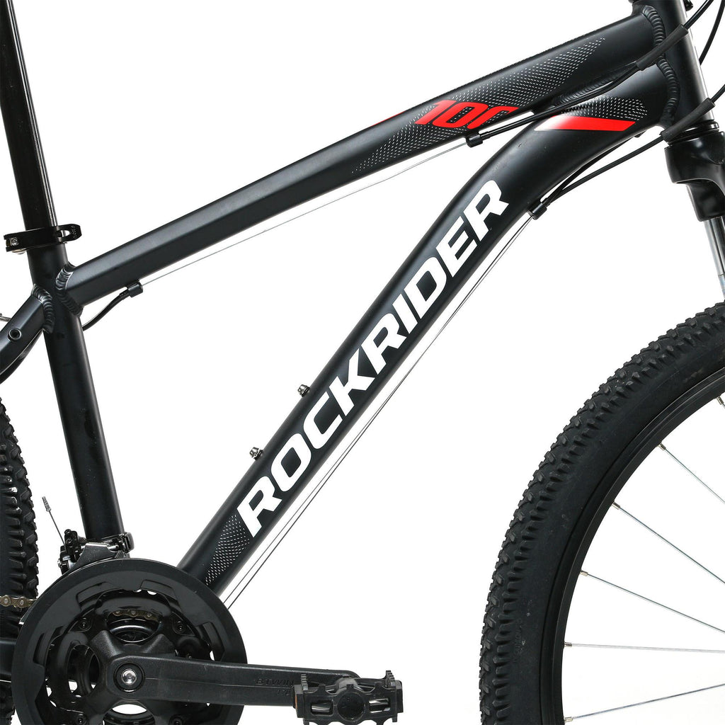Decathlon - Rock rider ST100, Mountain Bike, 27.5 In., Black, Small