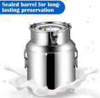 huidazhou cow milking machine pump milker machine, 7l auto-stop device for cow livestock household farm, stainless steel food grade bucket milking device