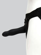 Doc Johnson Silicone Hollow Strap-On Kit (4 Piece), Black