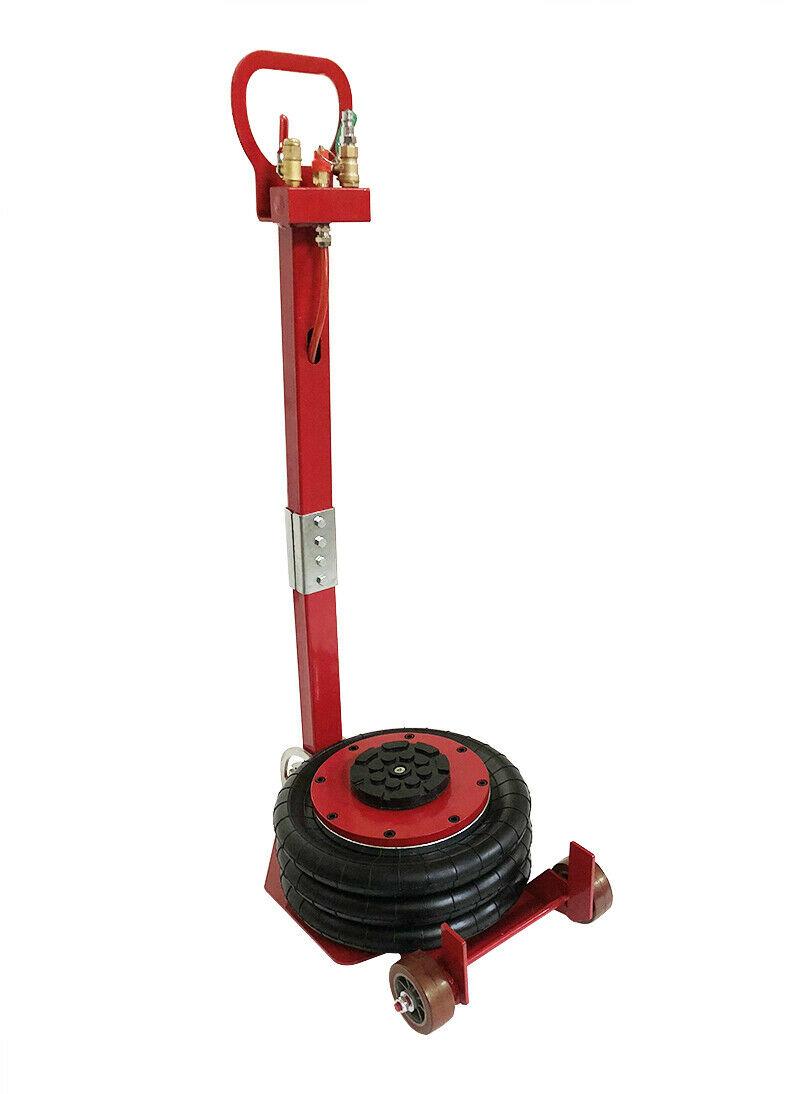 3 Tons/6600lbs Triple Air Bag Jack Stand Automotive Lifting Tools