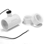 xtremepowerus pool chlorine generator salt chlorinator 15k gallons flow switch salt cell fitting set