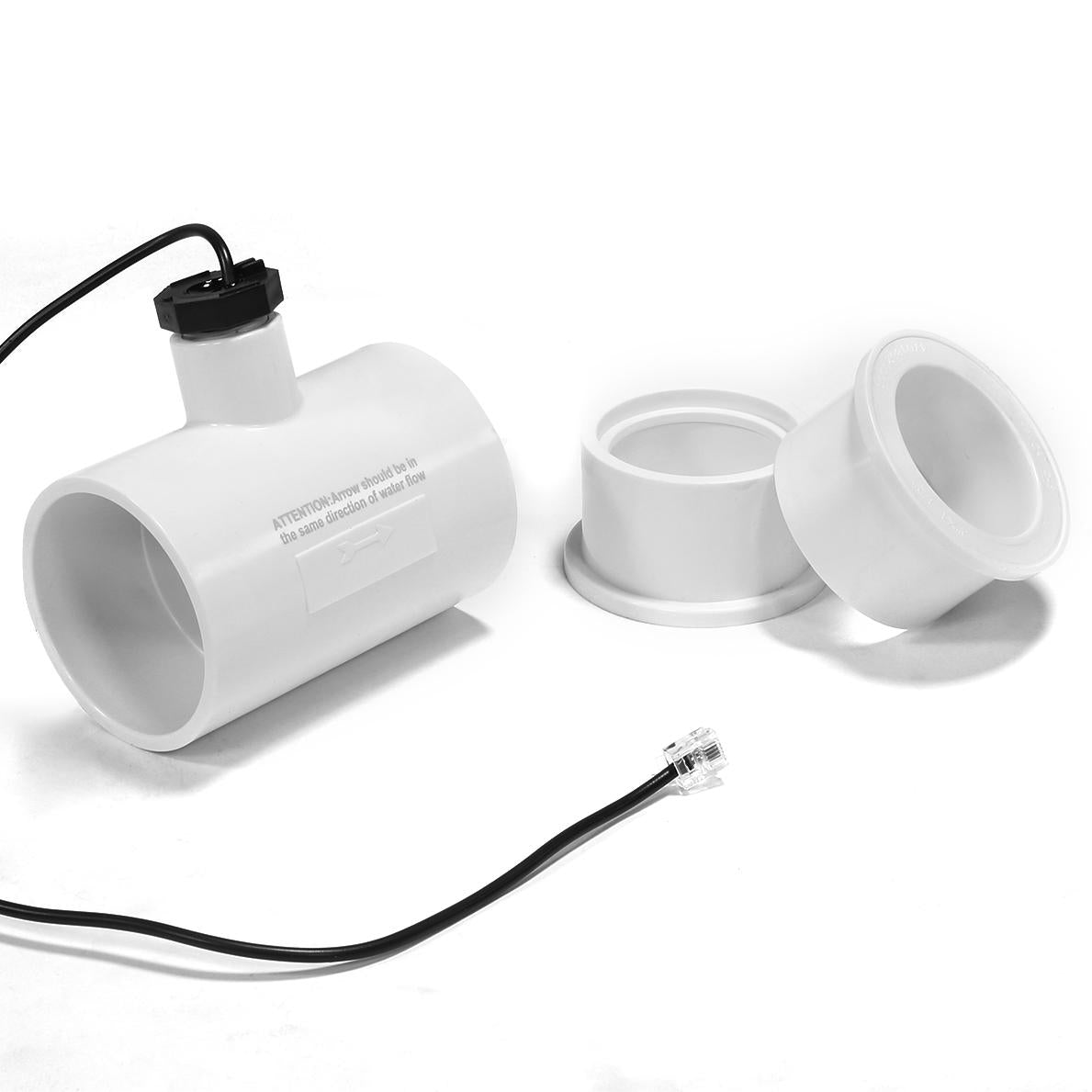 xtremepowerus pool chlorine generator salt chlorinator 15k gallons flow switch salt cell fitting set