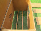Pets Imperial Extra LarInsulated Wooden Norfolk Dog Kennel With Removable Floor For Easy Cleaning