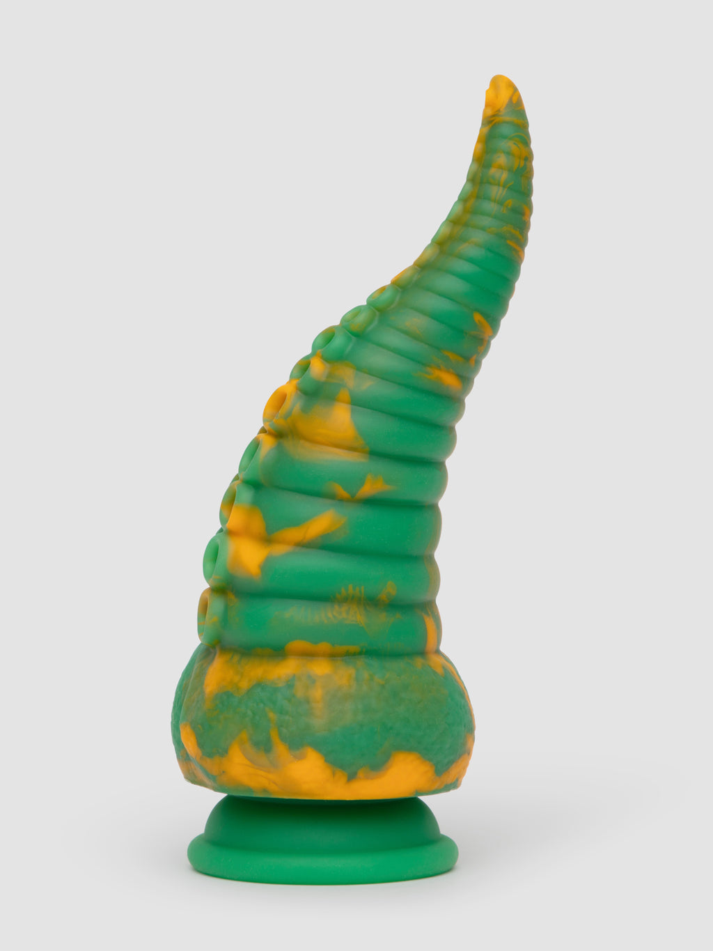 Fantasy Silicone Monster Tentacle Dildo 6.5 Inch, Green