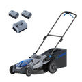 40V Cordless Lawn Mower with Dual 4.0Ah Batteries, 21" Lightweight Push Mower &amp; Charger, Ultra-Quiet Motor for Backyard Maintenance and Lawn Care