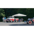 ST100 Shade Tech 10 ft. x 10 ft. Grey Straight Leg Canopy