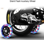 Kids Bike BMX Bike for Kids Boys Girls Bicycle Children's Boy’s Girl’s Training Bicycle for 2-10 Years Childrens Bicycle with Flash Training Wheels and Stabilisers ( Color : Black , Size : 12inch )