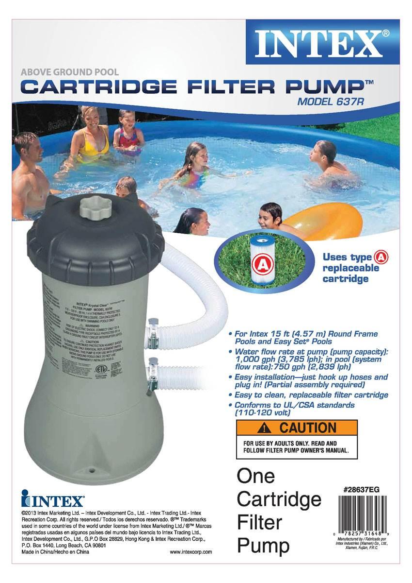 intex krystal clear 1000 gph filter pump &amp; 15000 gal saltwater chlorinator