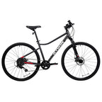 Decathlon Riverside 500, Adult Hybrid Bike, 700c, Black, Large