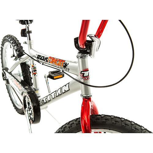 Tomcat Boys BMX Bike with 20 In. Wheels, Red and Silver
